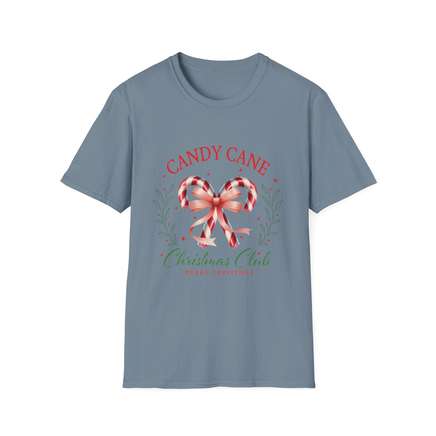 Candy Cane Christmas Club T-Shirt
