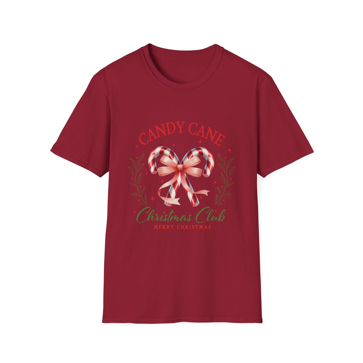 Candy Cane Christmas Club T-Shirt