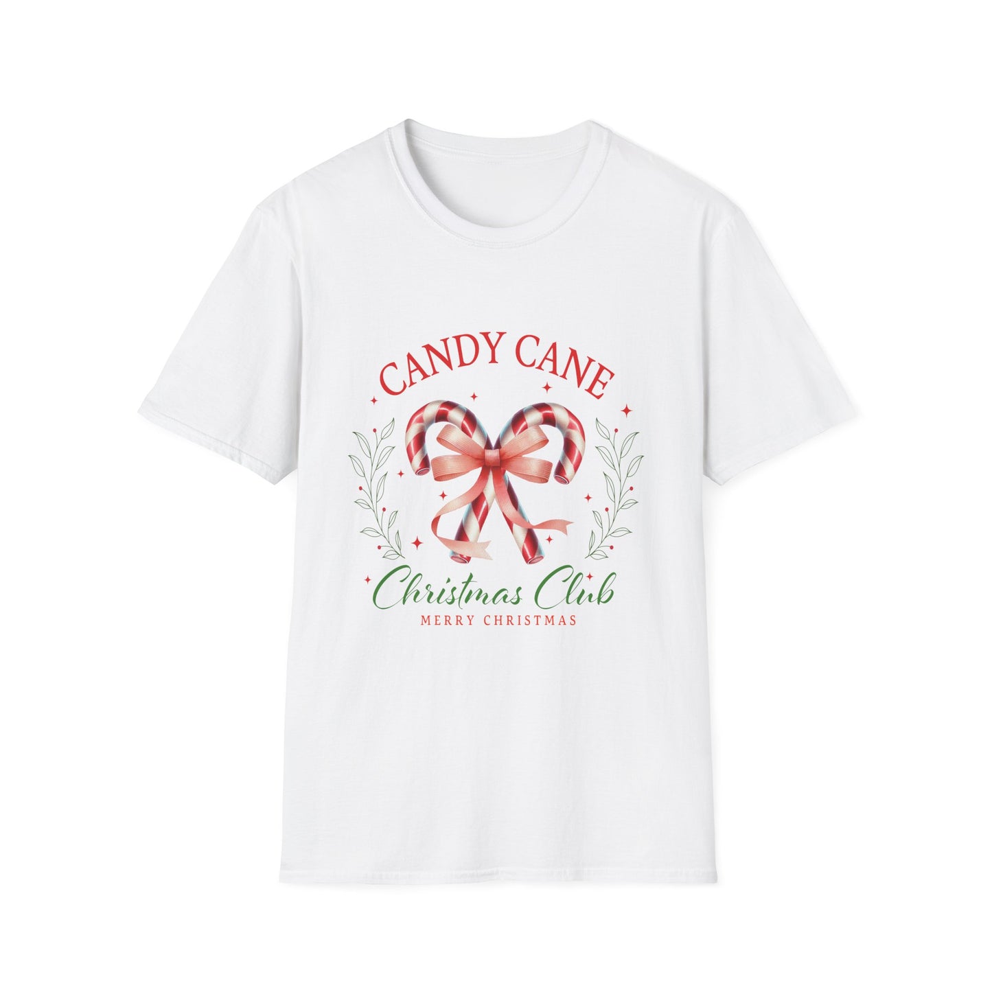 Candy Cane Christmas Club T-Shirt