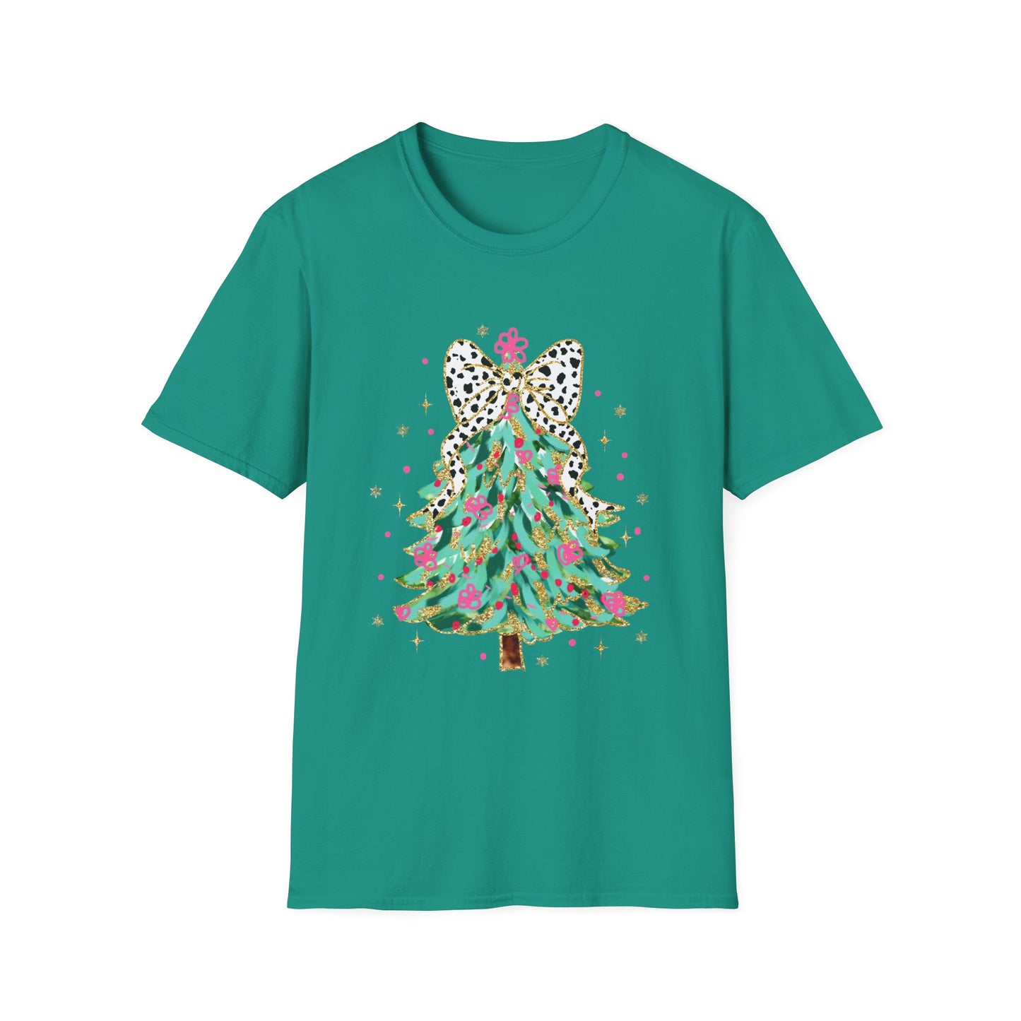 Coquette Glitter Christmas Tree t-shirt