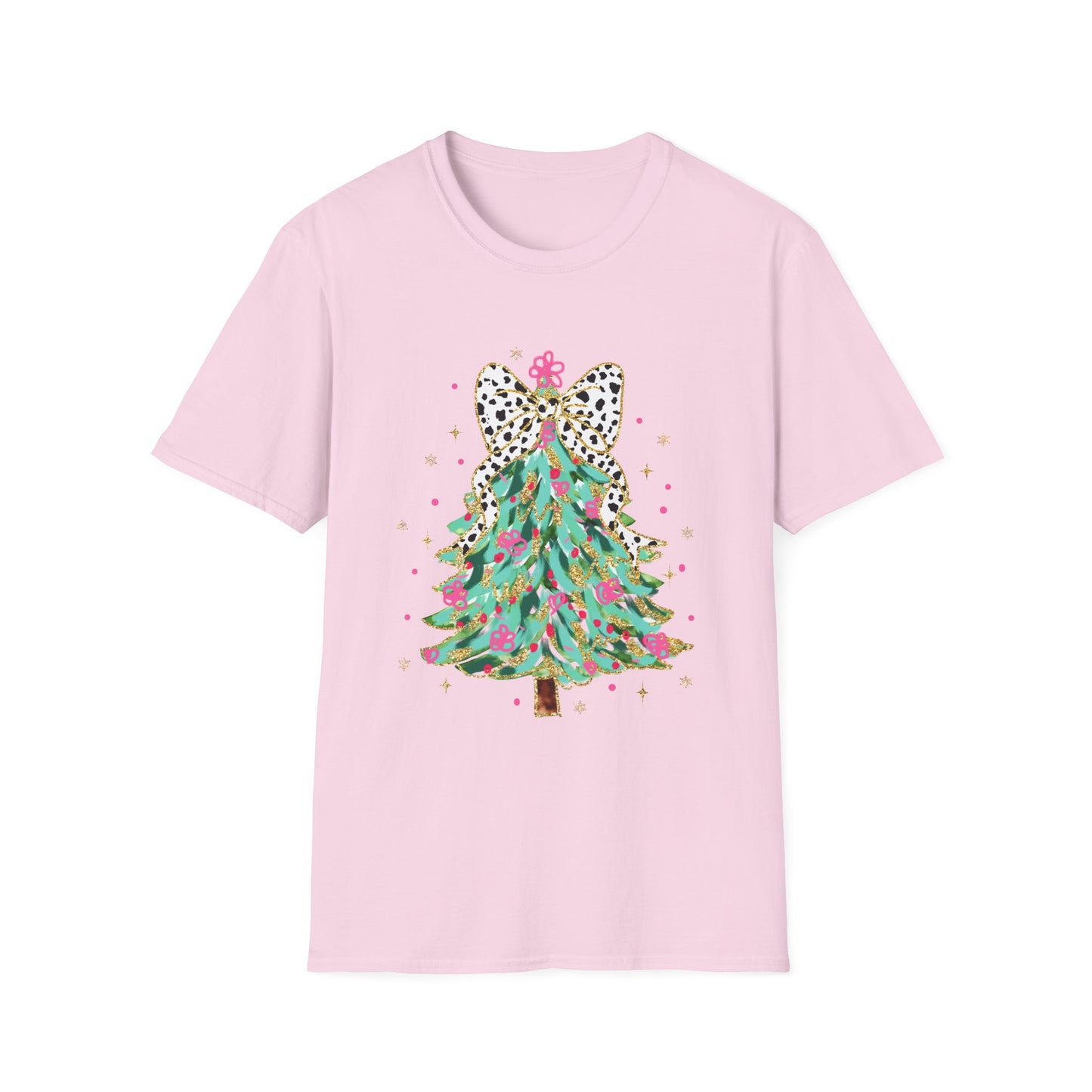 Coquette Glitter Christmas Tree t-shirt
