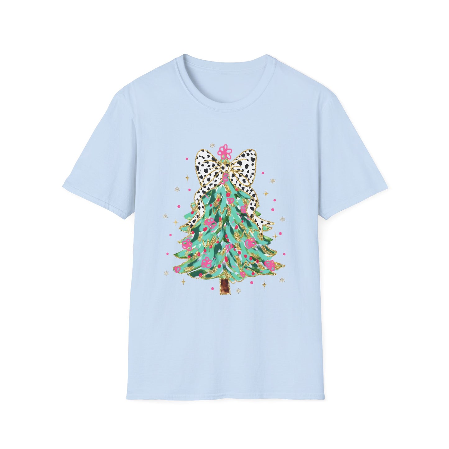 Coquette Glitter Christmas Tree t-shirt