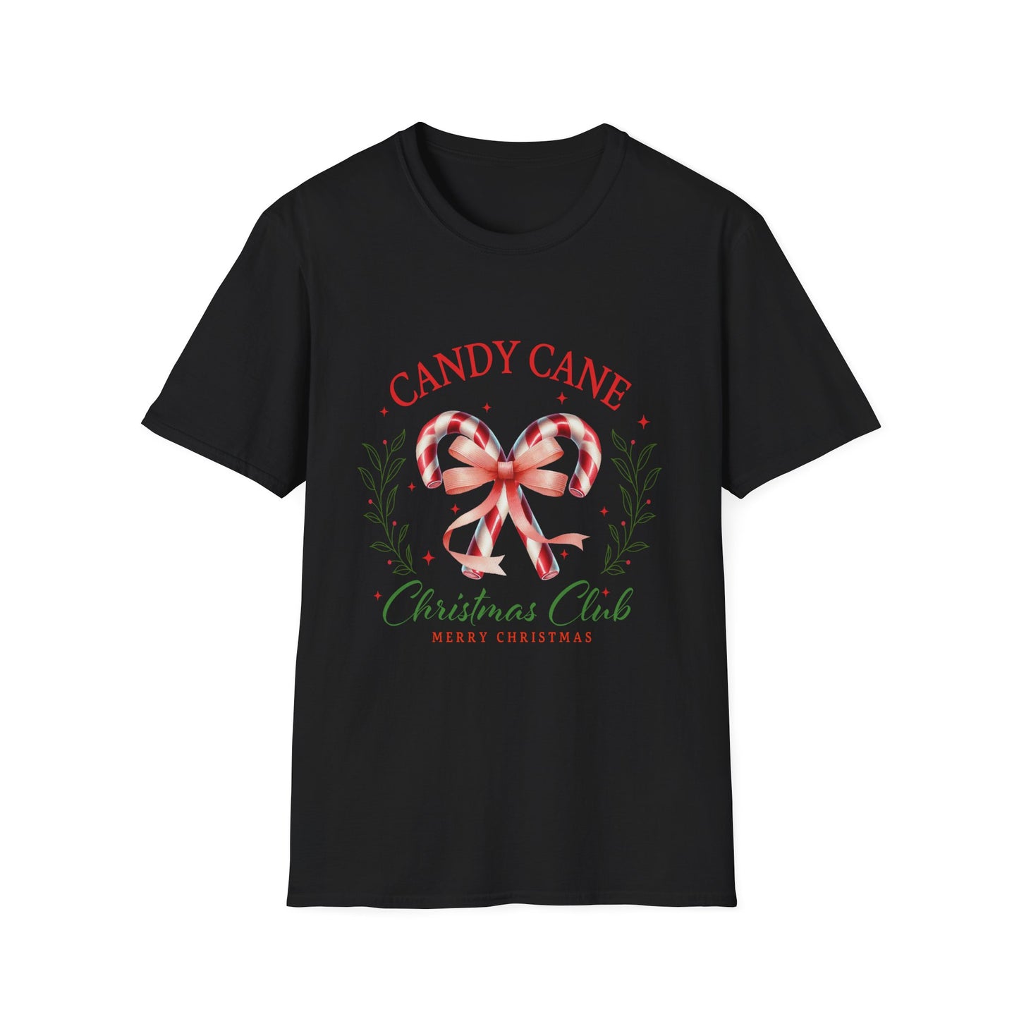 Candy Cane Christmas Club T-Shirt