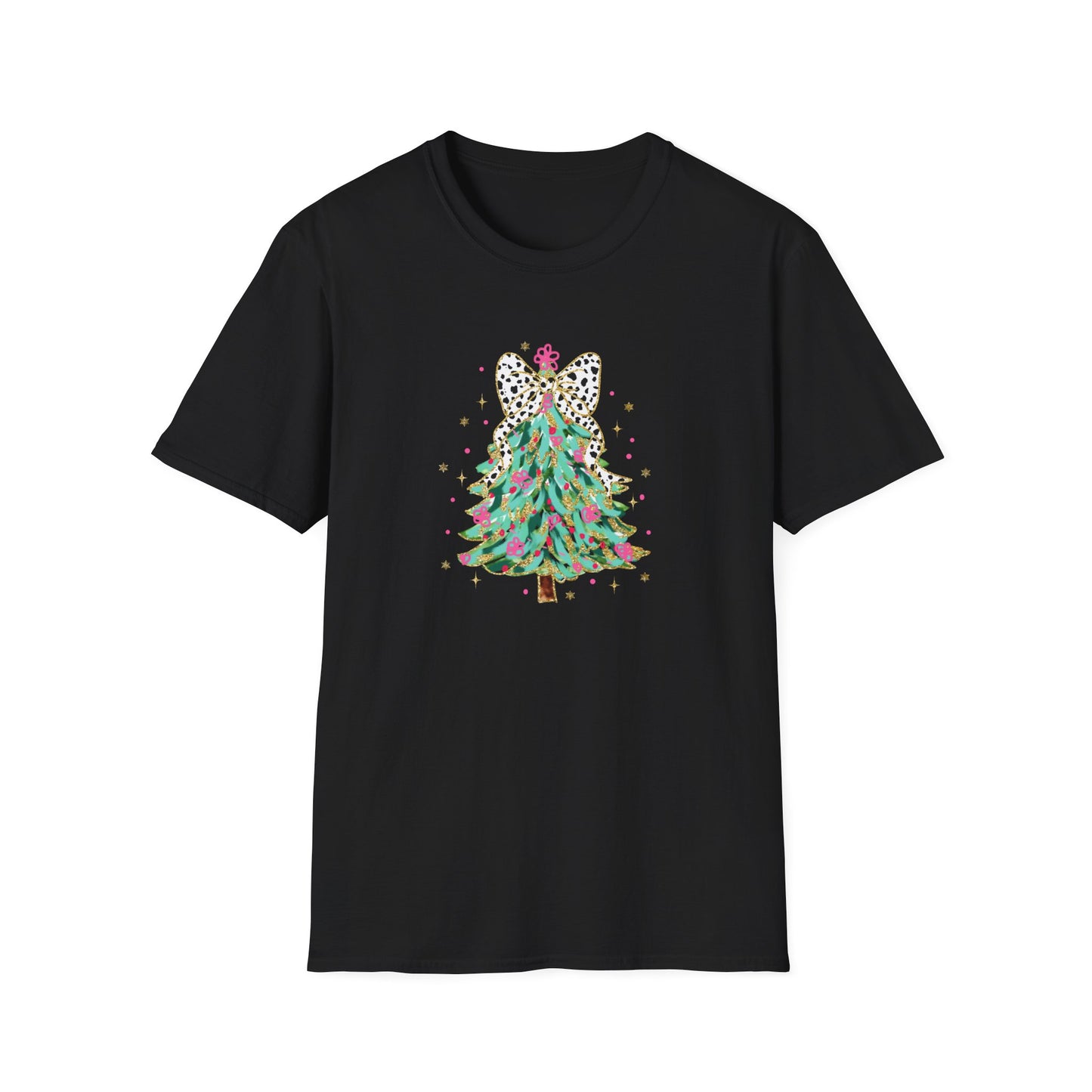 Coquette Glitter Christmas Tree t-shirt