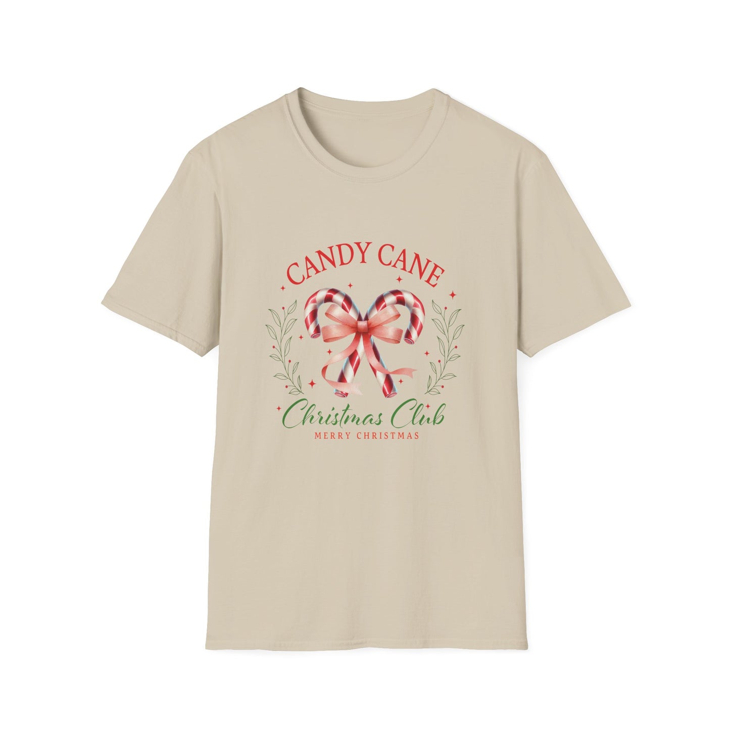 Candy Cane Christmas Club T-Shirt