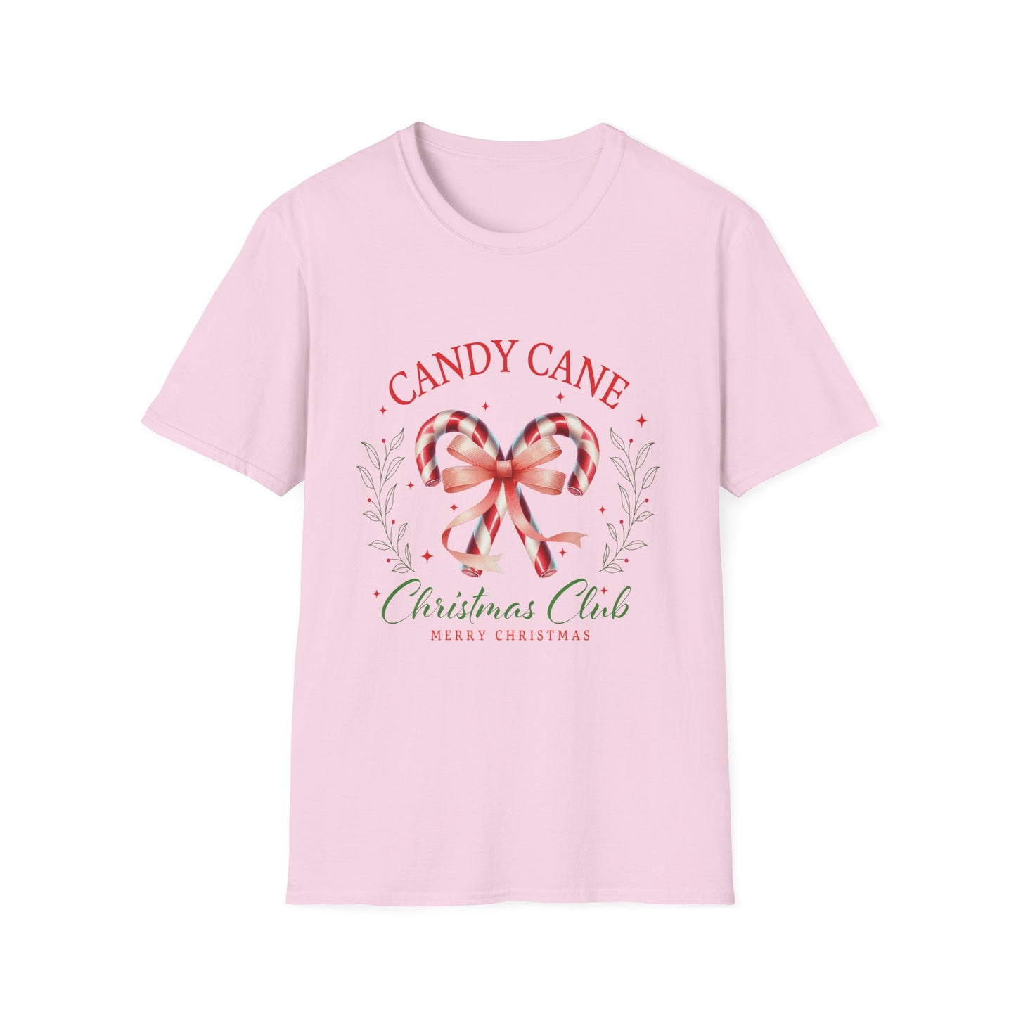 Candy Cane Christmas Club T-Shirt