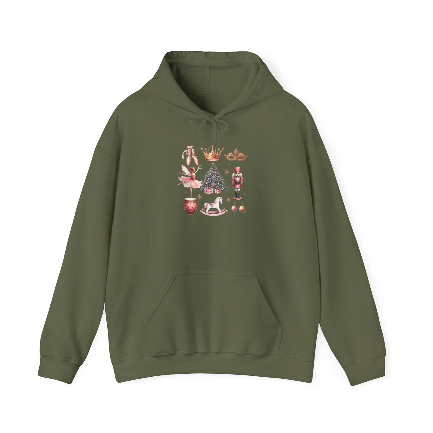 Ballet Christmas Heavy Blend™ Hooded Sweatshirt
