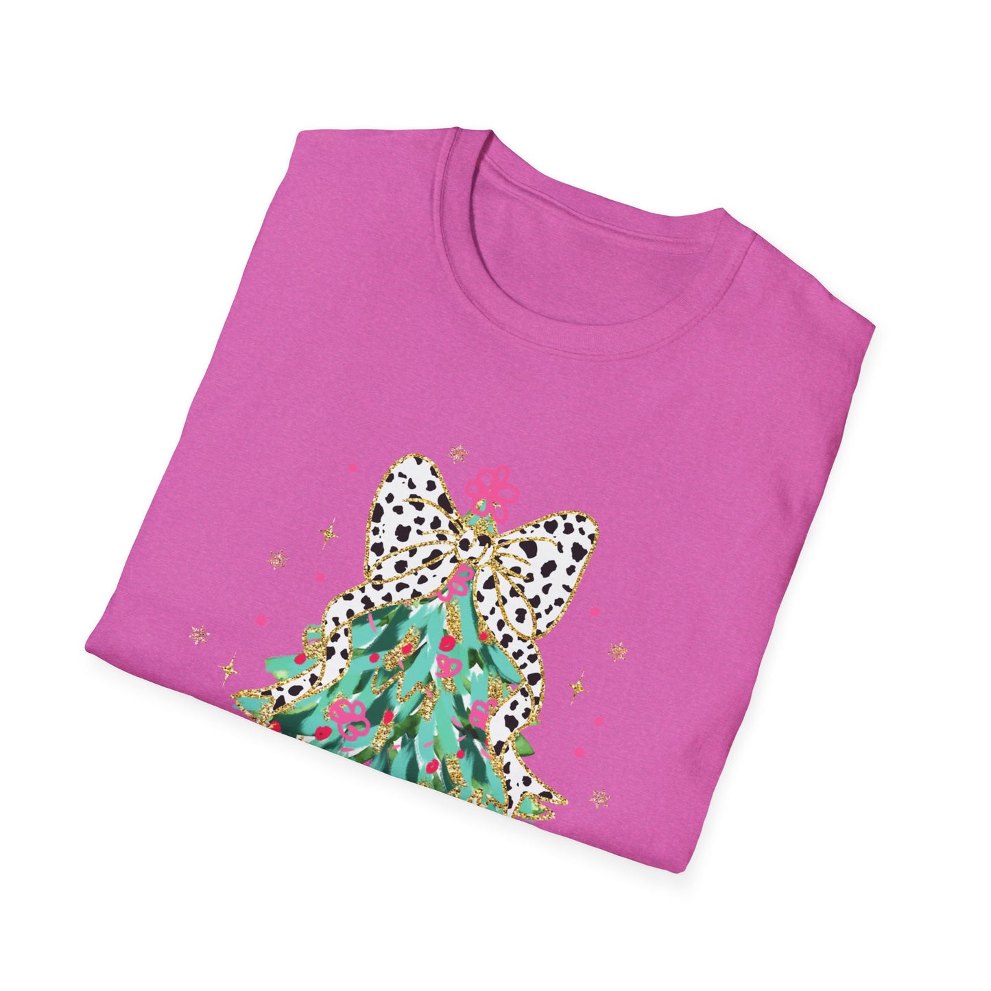 Coquette Glitter Christmas Tree t-shirt