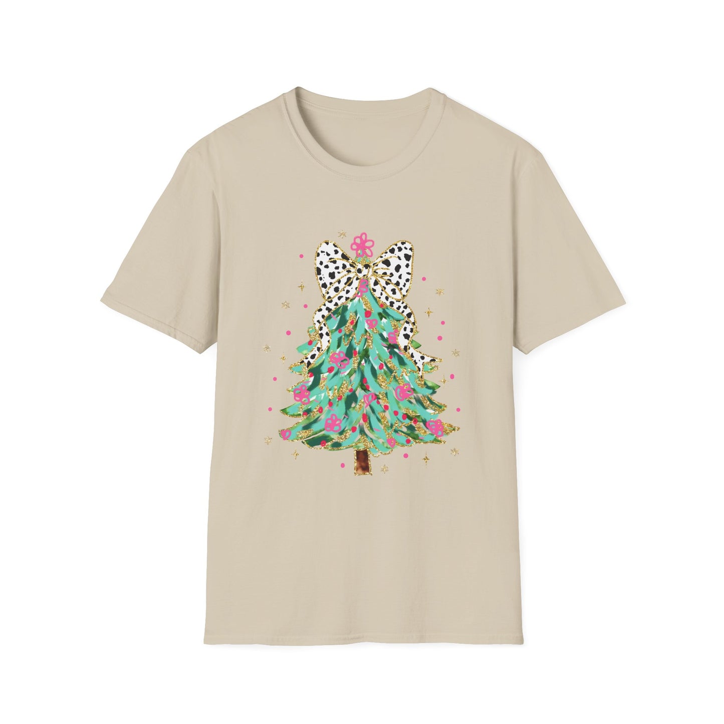 Coquette Glitter Christmas Tree t-shirt
