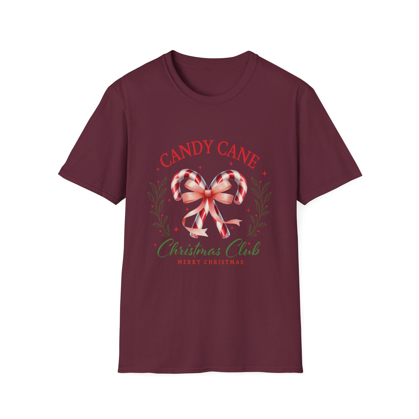 Candy Cane Christmas Club T-Shirt