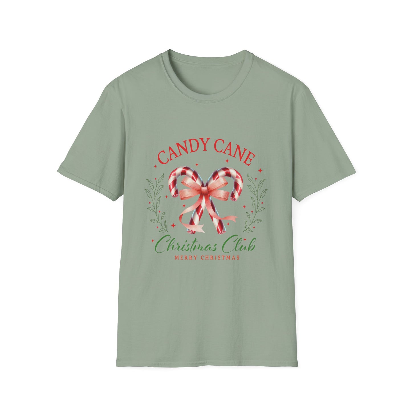 Candy Cane Christmas Club T-Shirt