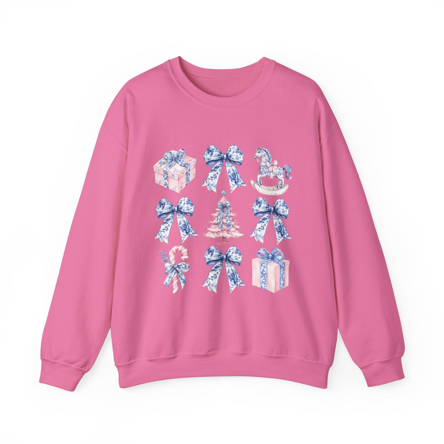 Coquette Chinoiserie Christmas Crewneck Sweatshirt