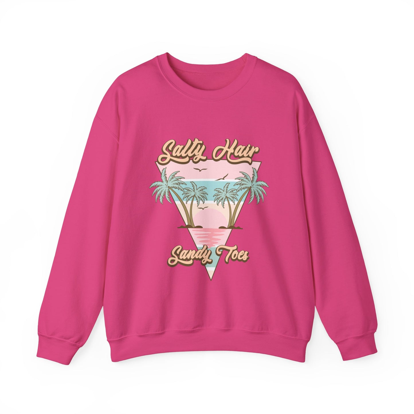 Salty Hair-Crewneck Sweatshirt