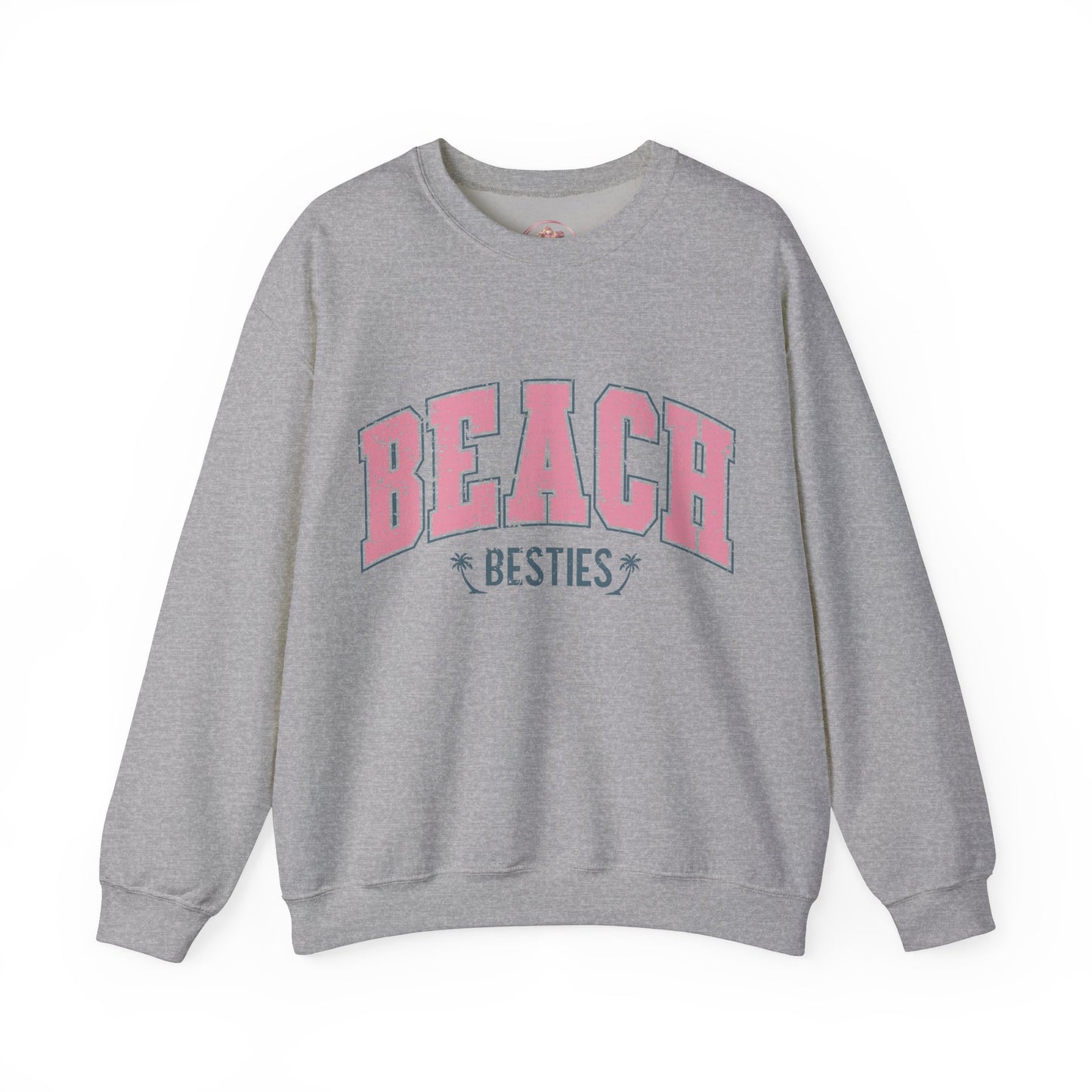 Beach Besties-Crewneck Sweatshirt