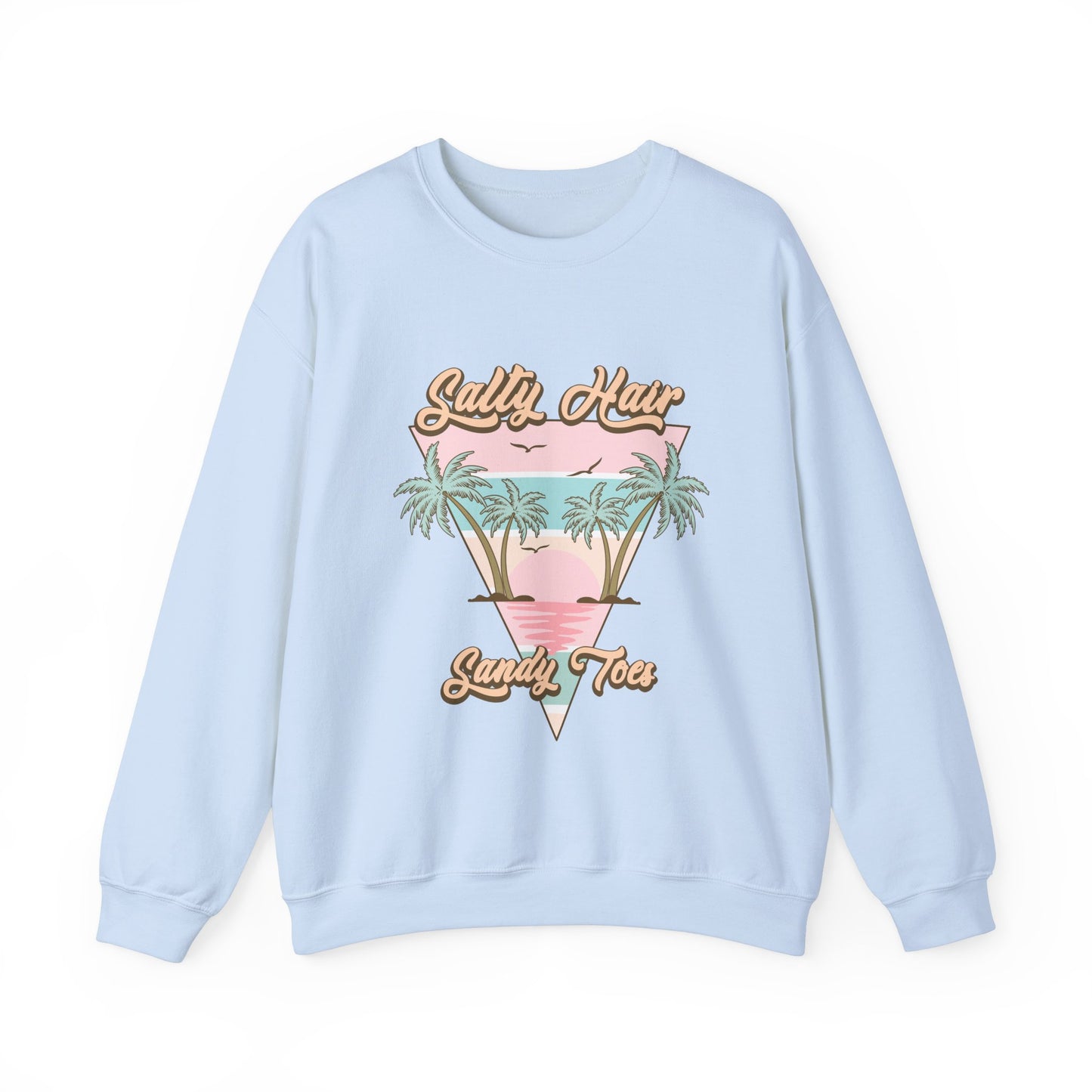 Salty Hair-Crewneck Sweatshirt