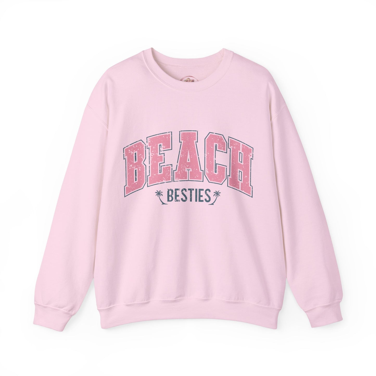 Beach Besties-Crewneck Sweatshirt