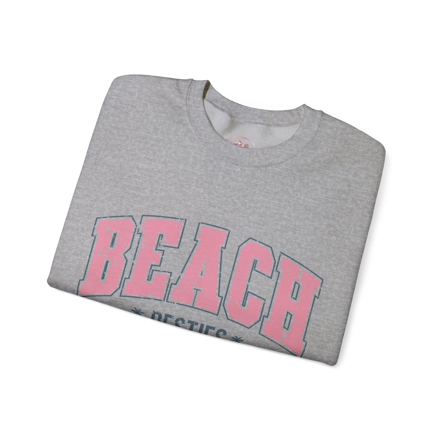 Beach Besties-Crewneck Sweatshirt