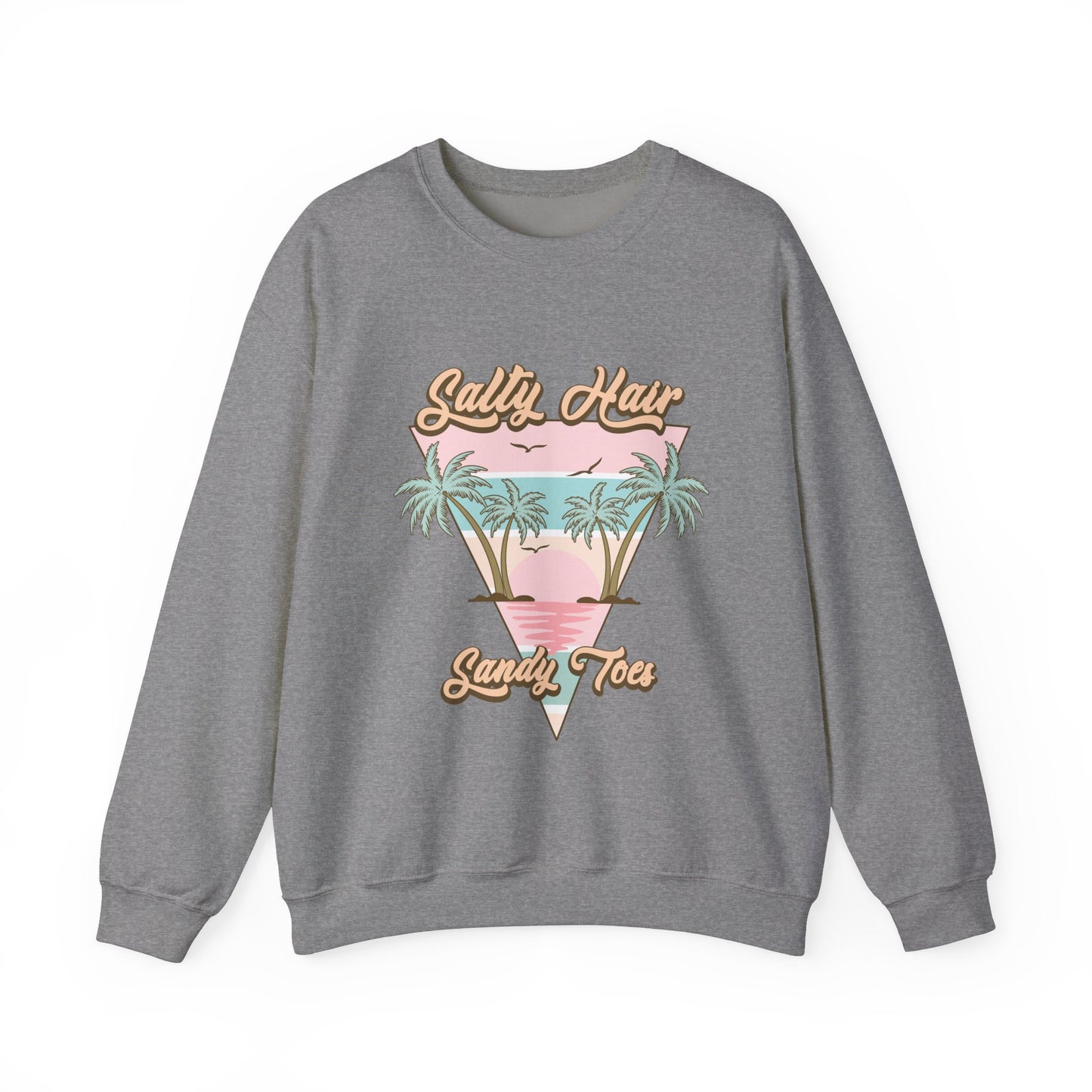 Salty Hair-Crewneck Sweatshirt