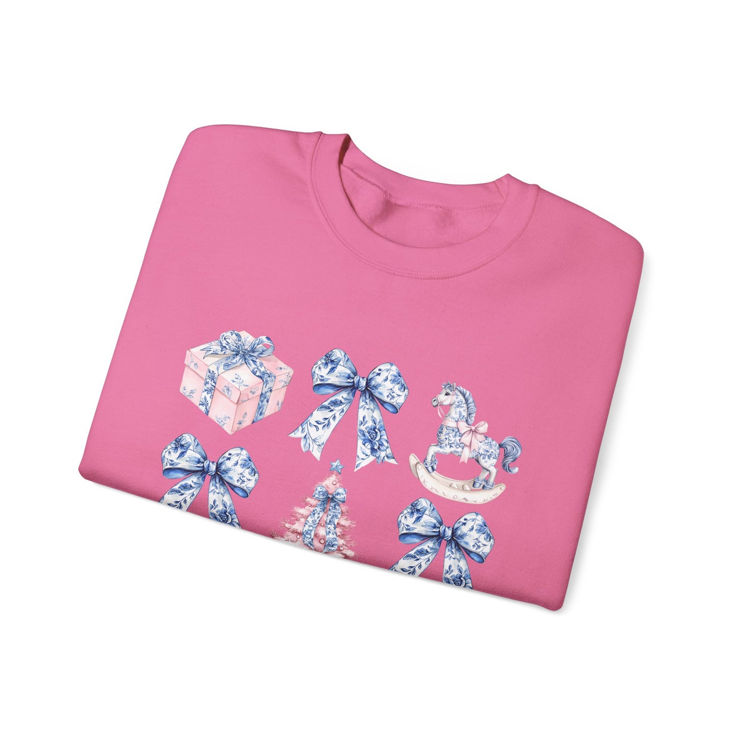 Coquette Chinoiserie Christmas Crewneck Sweatshirt