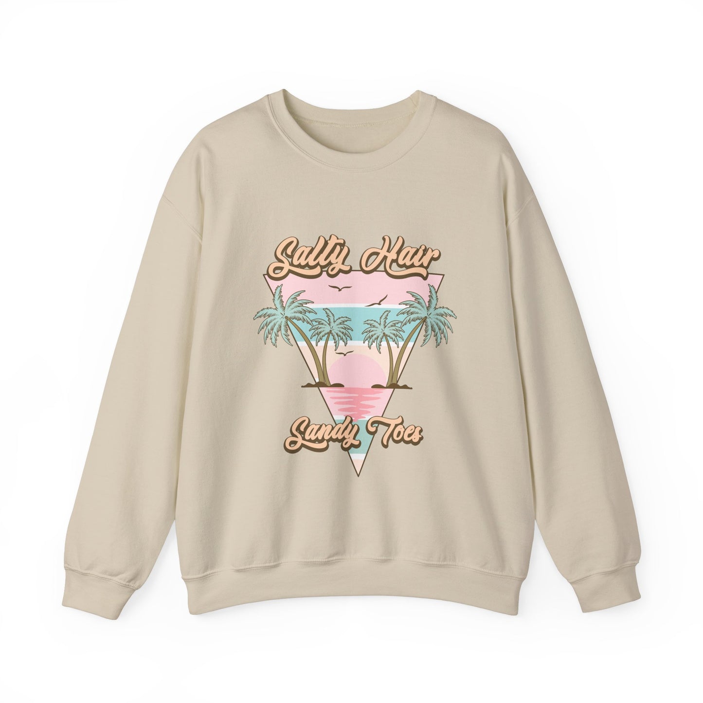 Salty Hair-Crewneck Sweatshirt