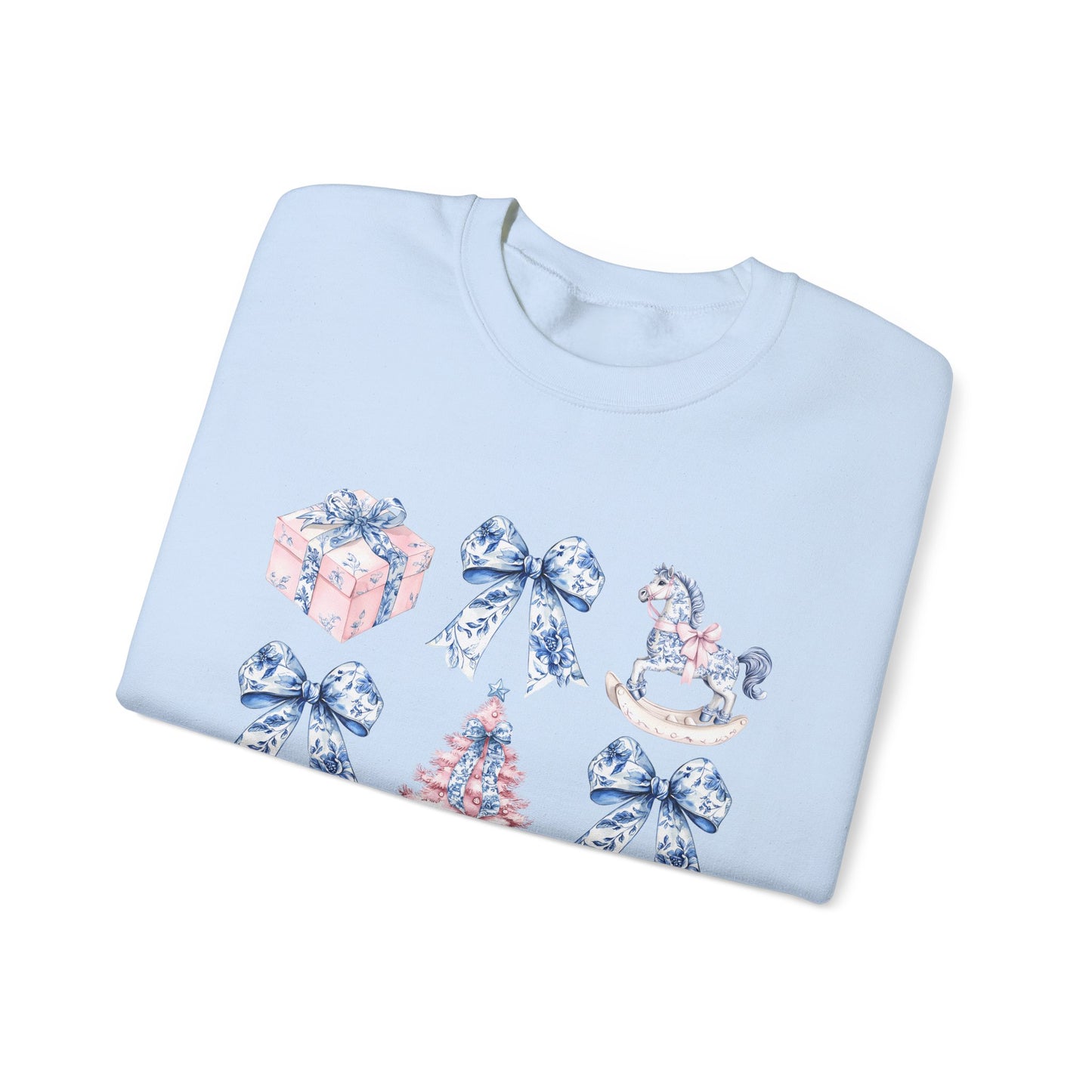 Coquette Chinoiserie Christmas Crewneck Sweatshirt