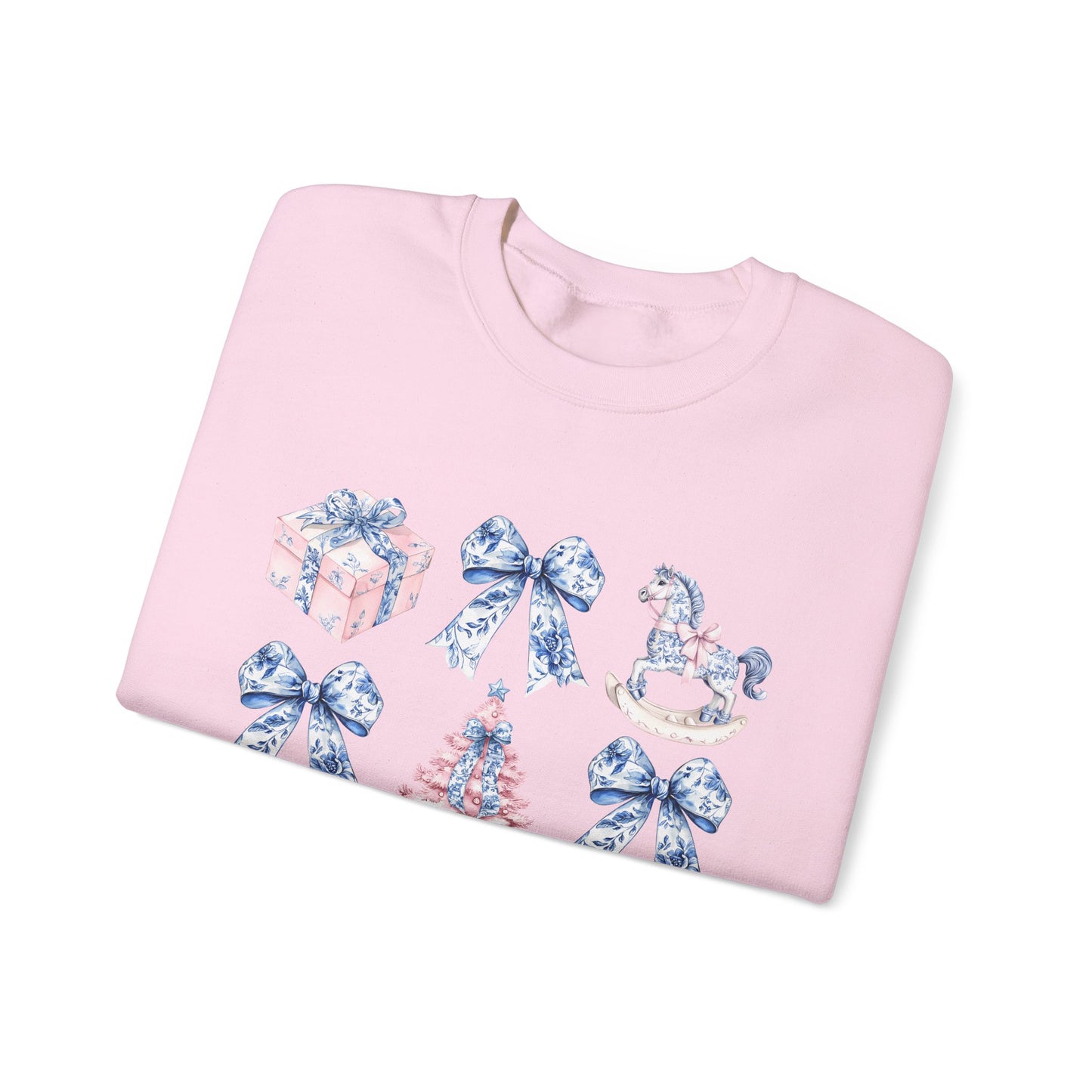 Coquette Chinoiserie Christmas Crewneck Sweatshirt