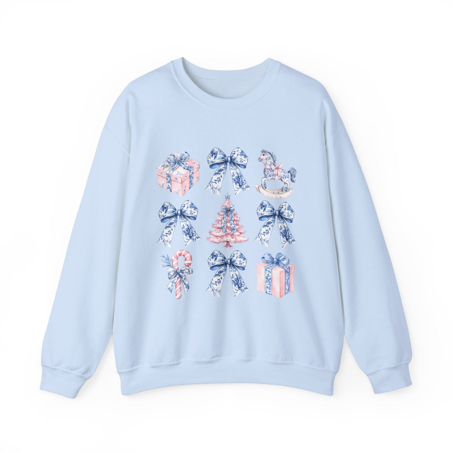 Coquette Chinoiserie Christmas Crewneck Sweatshirt