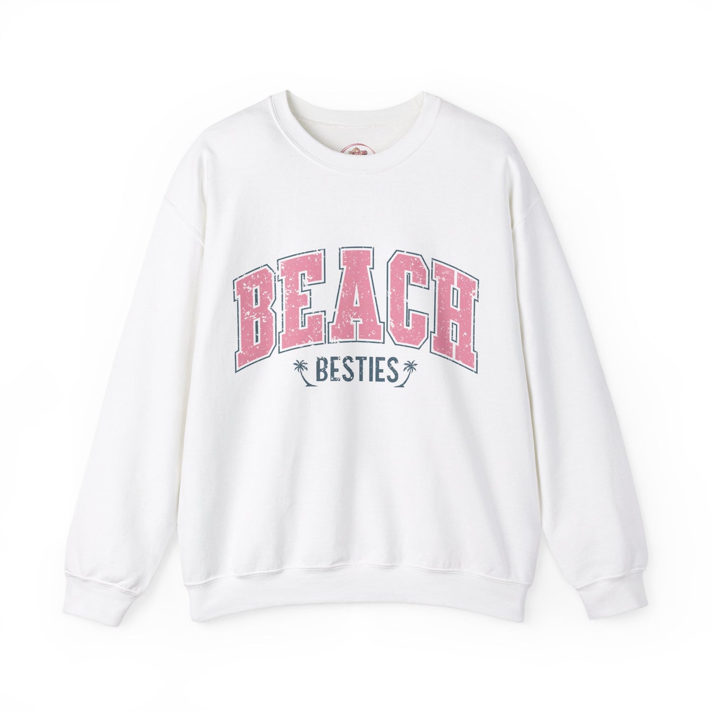 Beach Besties-Crewneck Sweatshirt