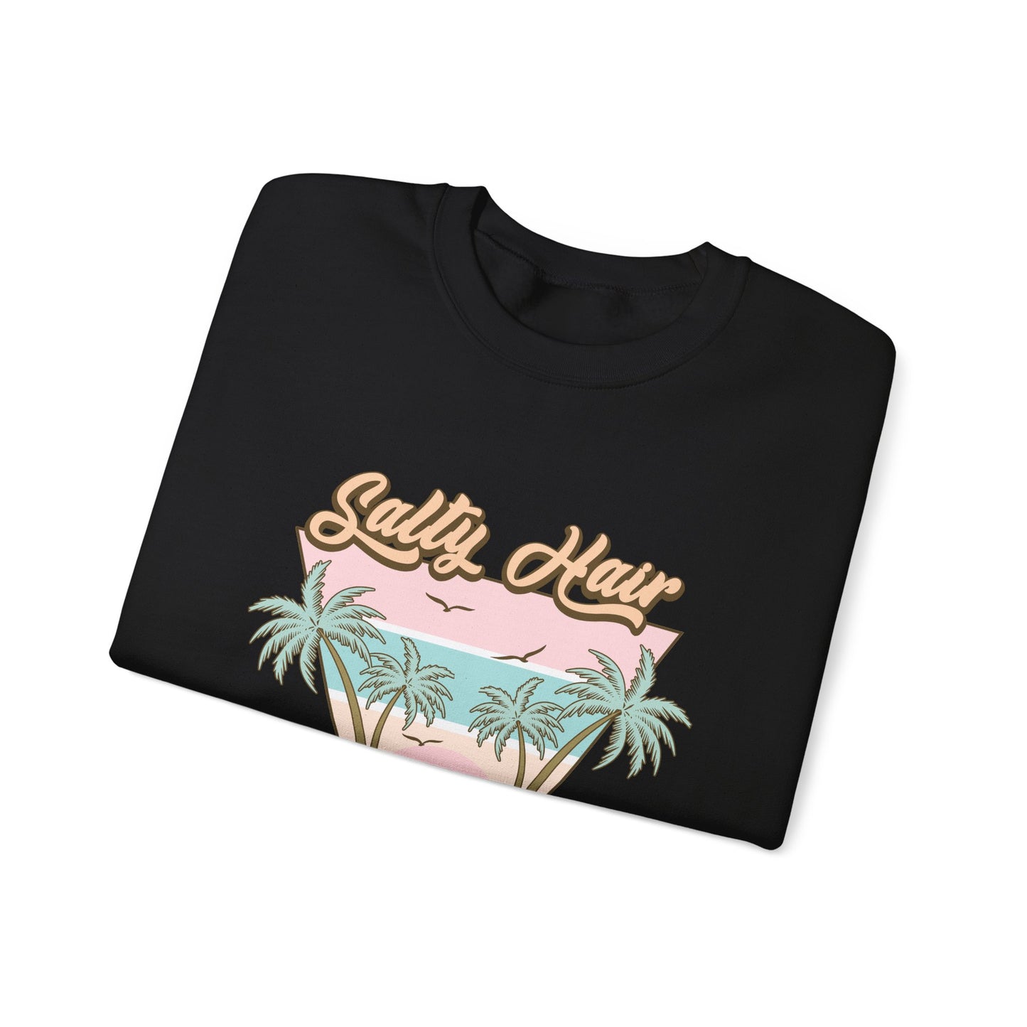 Salty Hair-Crewneck Sweatshirt