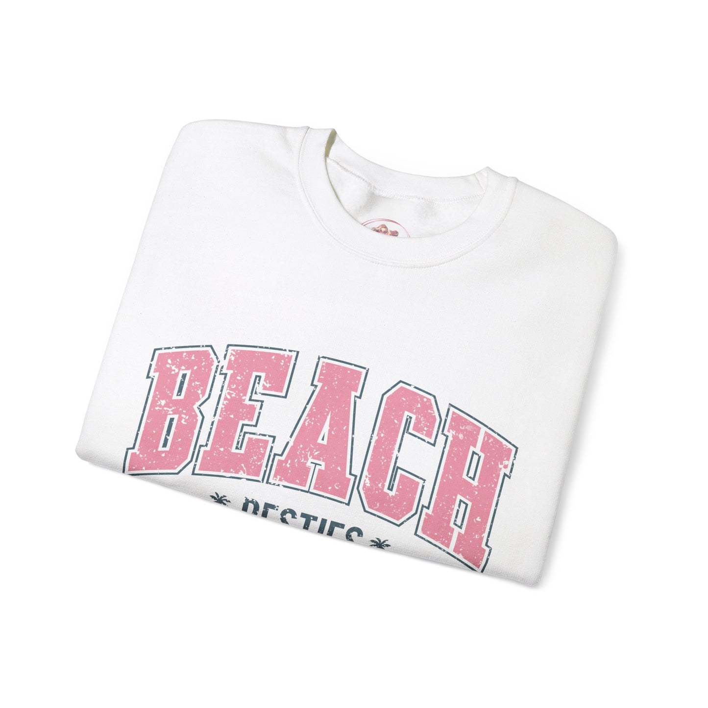 Beach Besties-Crewneck Sweatshirt