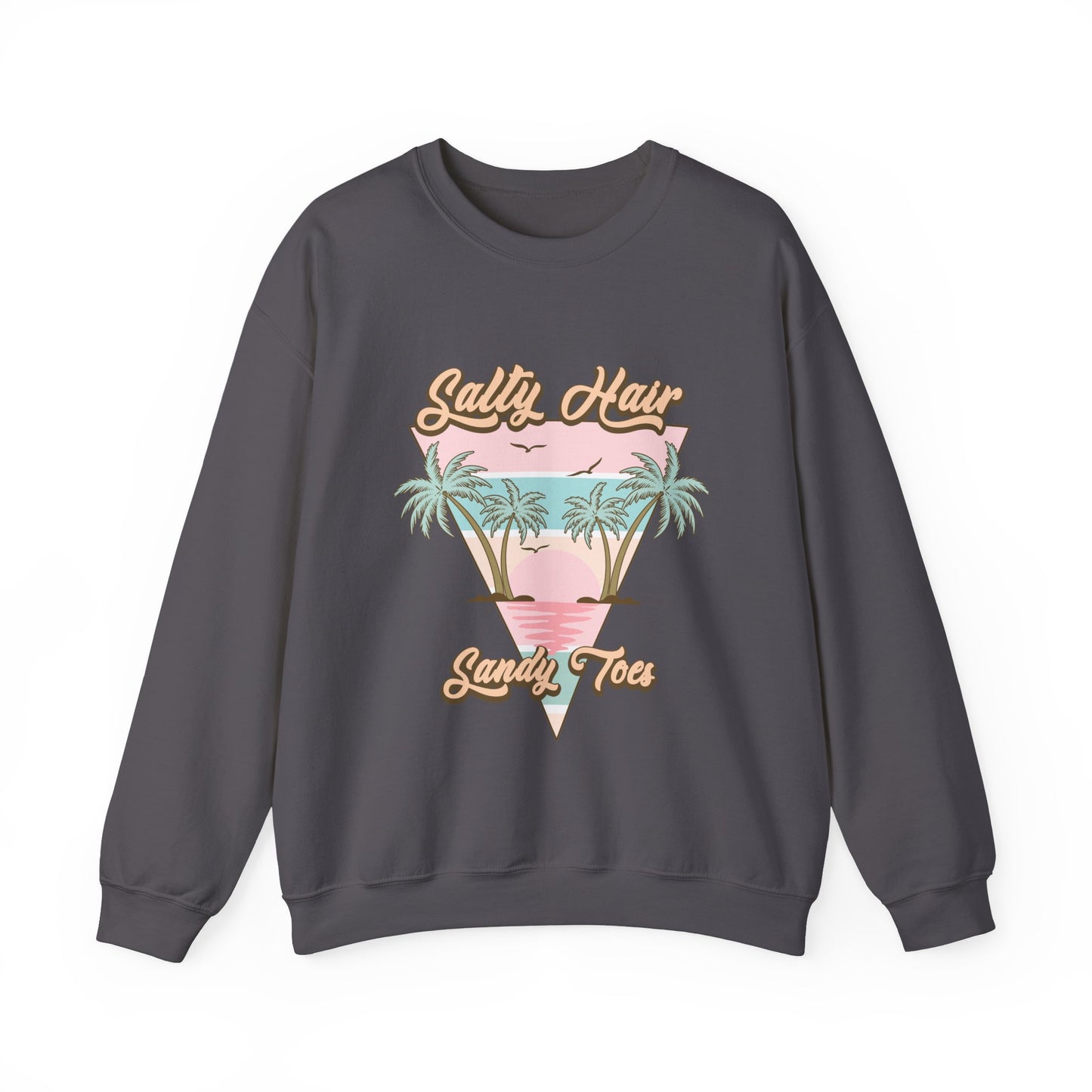 Salty Hair-Crewneck Sweatshirt