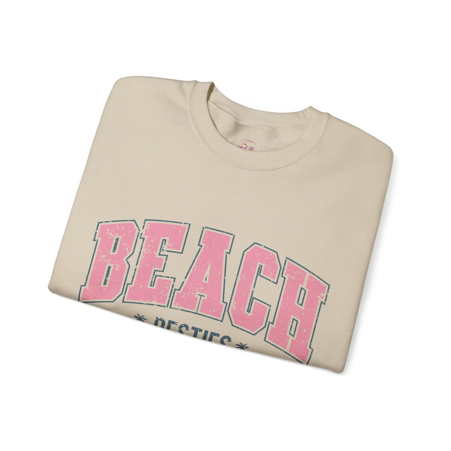 Beach Besties-Crewneck Sweatshirt