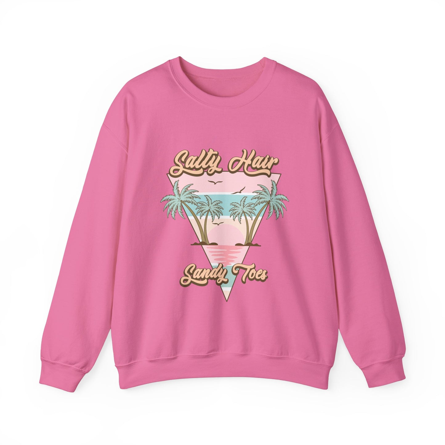 Salty Hair-Crewneck Sweatshirt