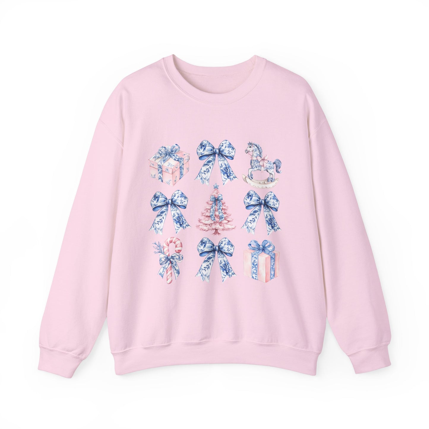 Coquette Chinoiserie Christmas Crewneck Sweatshirt