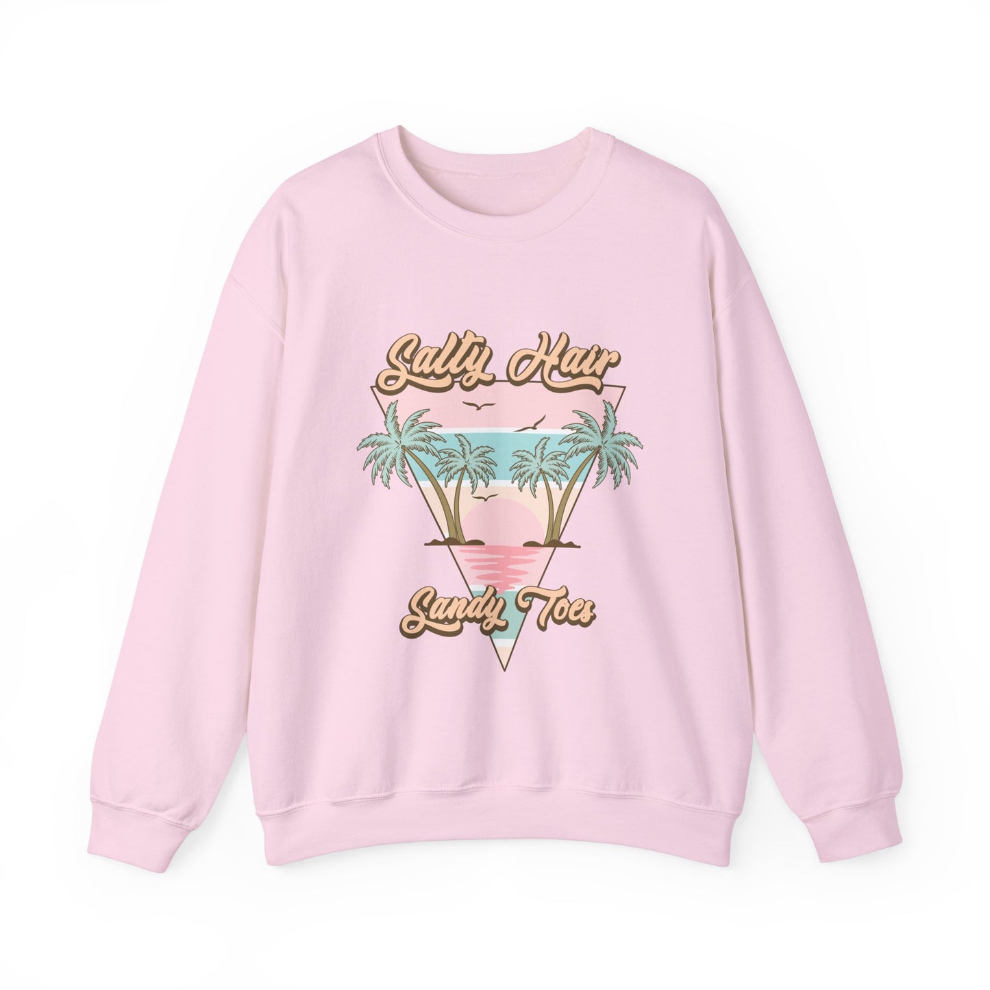 Salty Hair-Crewneck Sweatshirt