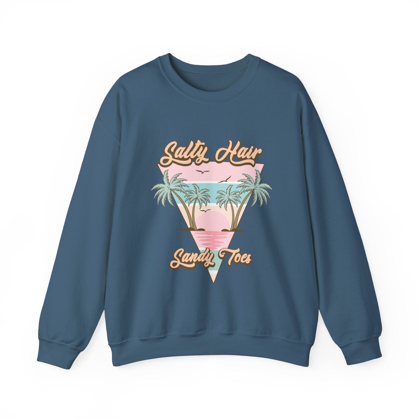 Salty Hair-Crewneck Sweatshirt