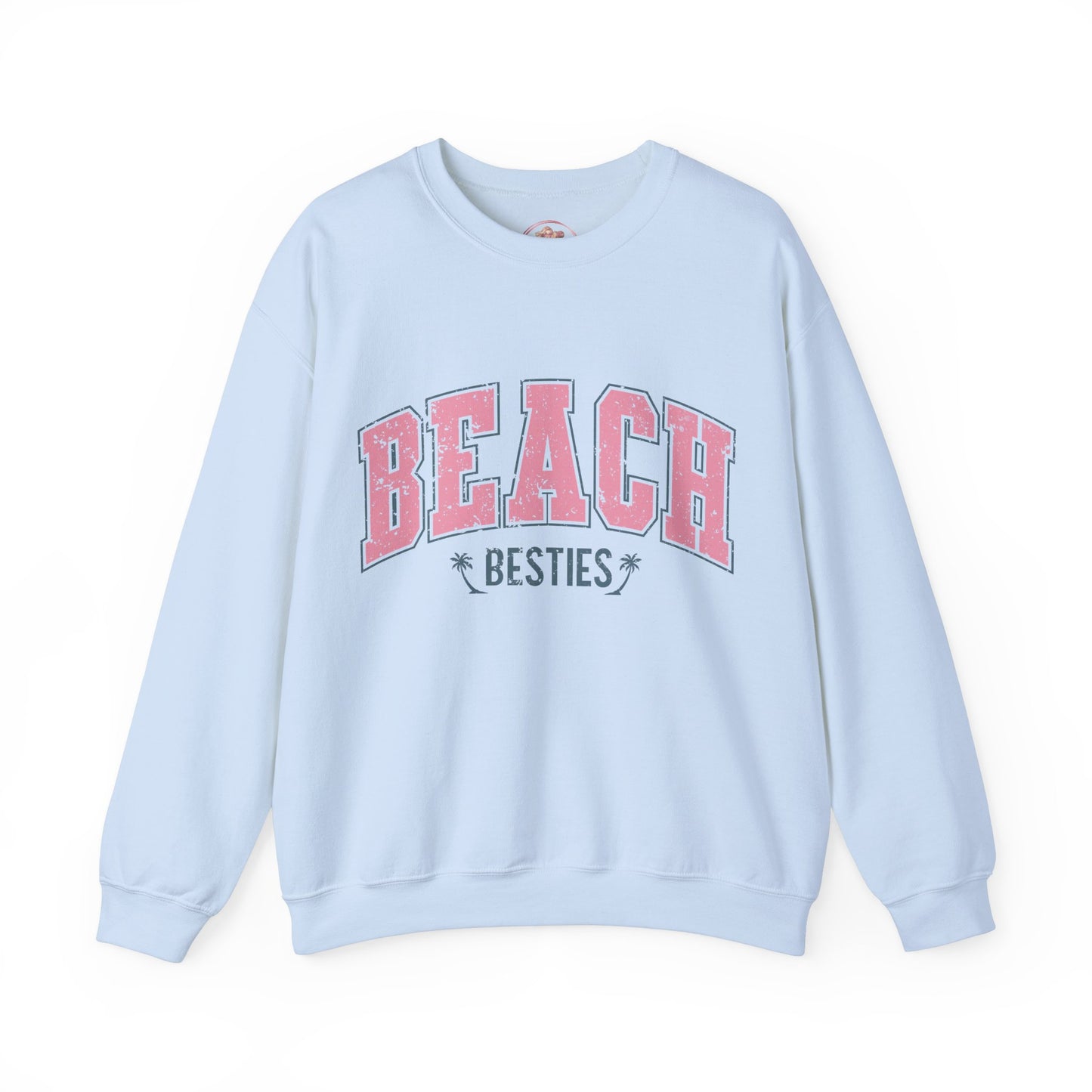 Beach Besties-Crewneck Sweatshirt