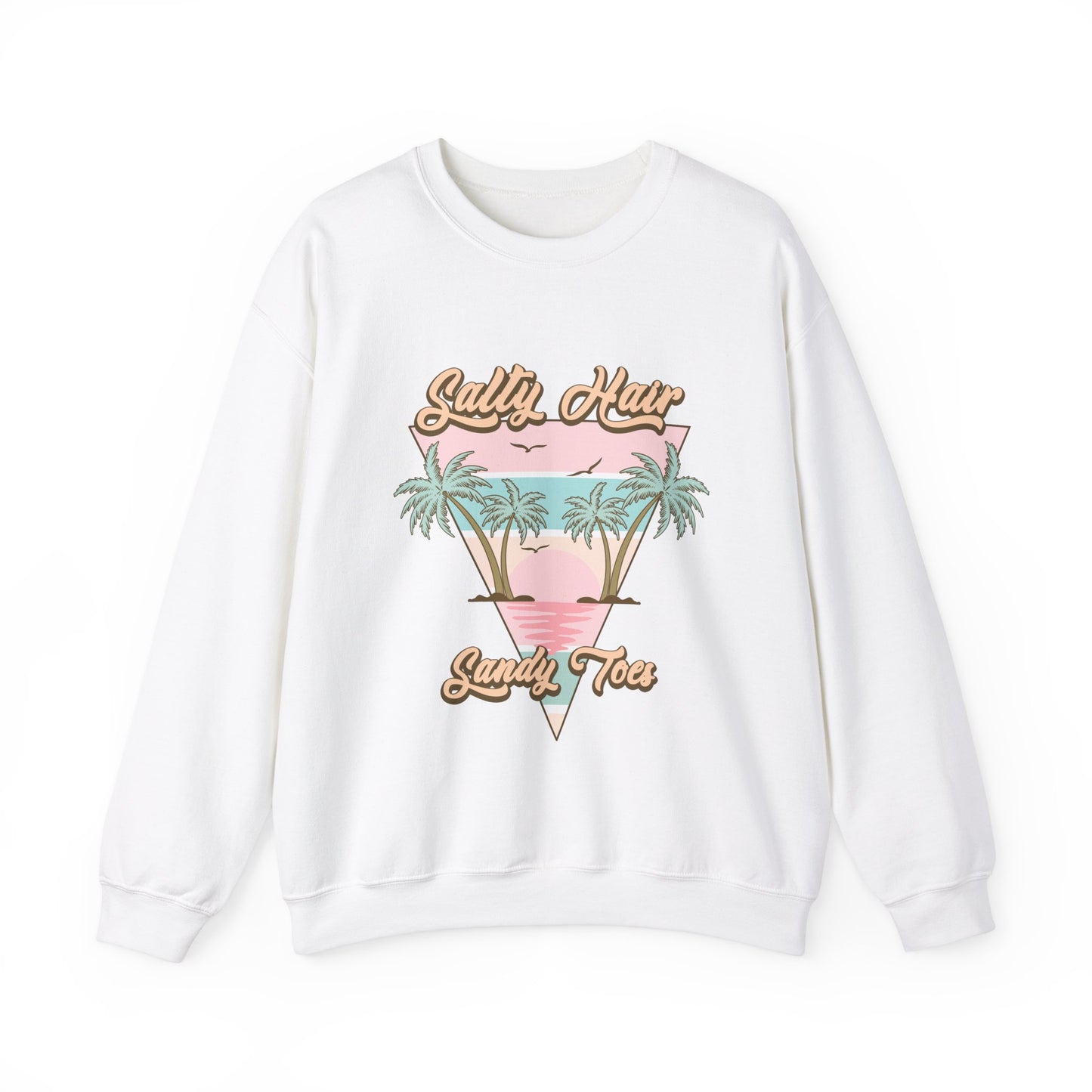 Salty Hair-Crewneck Sweatshirt