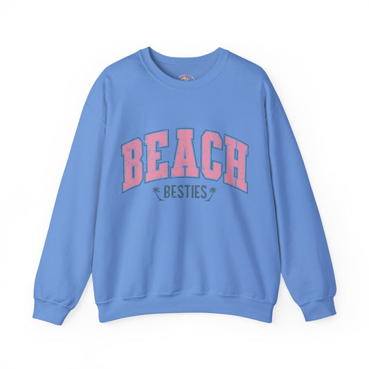 Beach Besties-Crewneck Sweatshirt