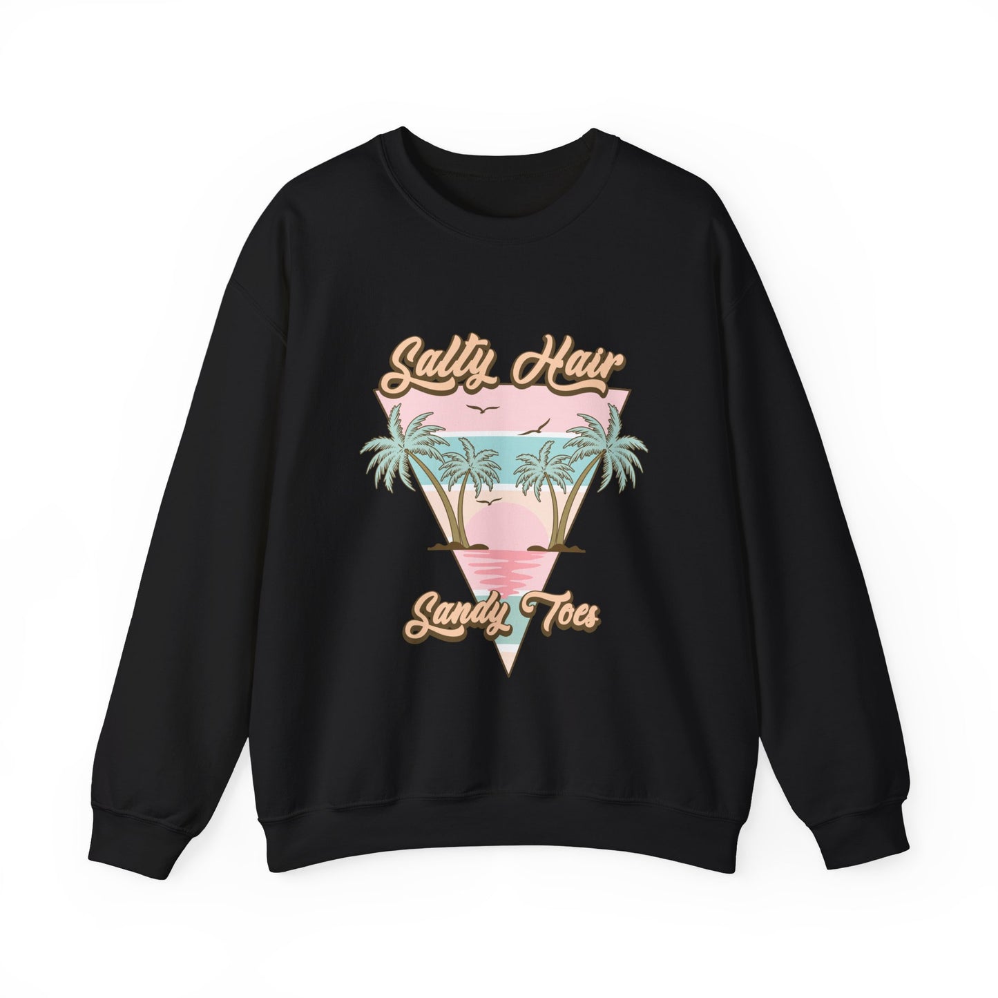 Salty Hair-Crewneck Sweatshirt