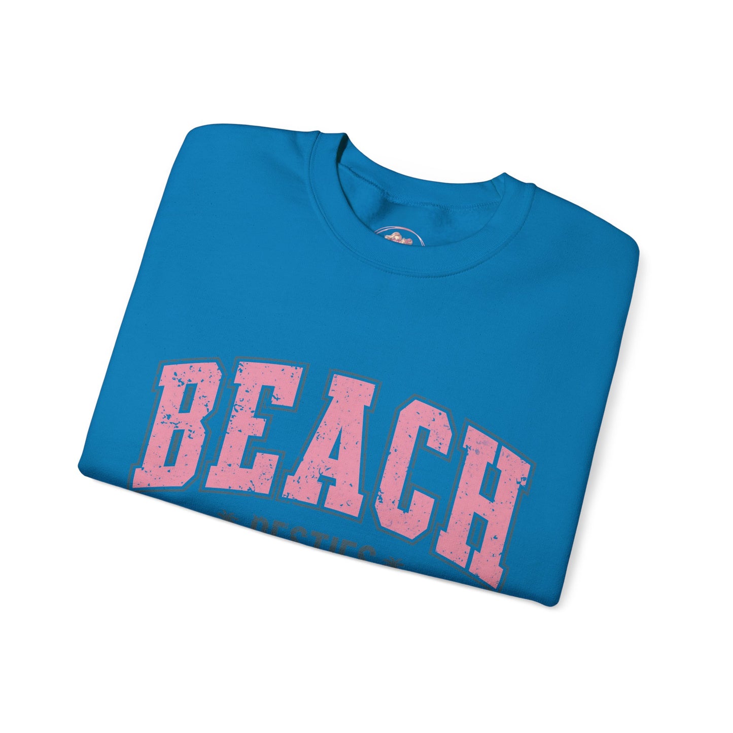 Beach Besties-Crewneck Sweatshirt