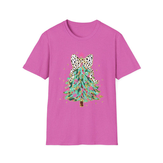 Coquette Glitter Christmas Tree t-shirt